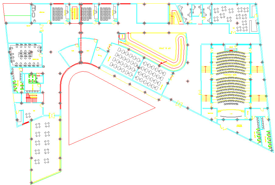 Office Building existing layot