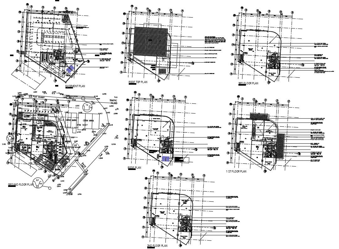 Office Different Layout Floor Plan With DWG File.