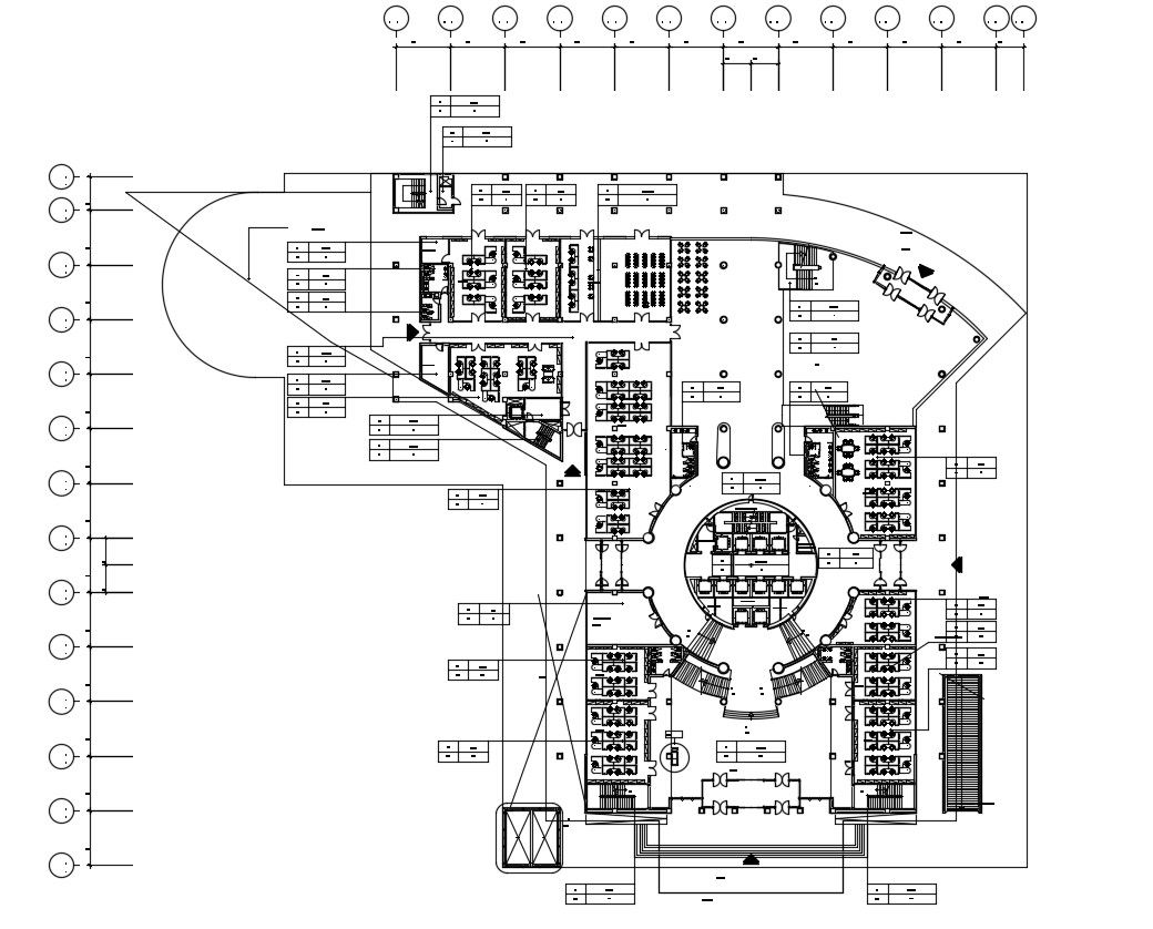 Office Furniture Floor Layout Plan