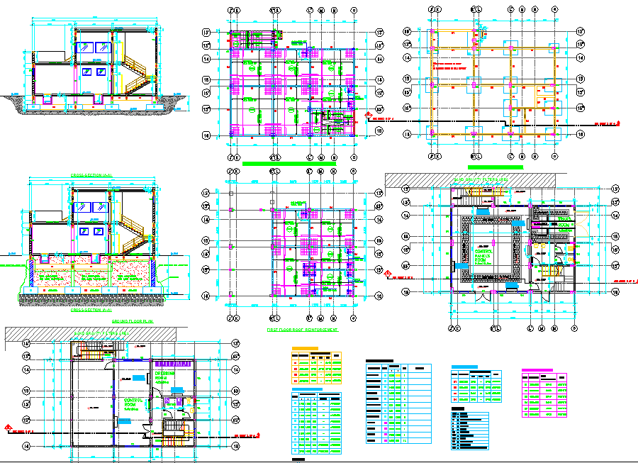 Office Plan with Detailing