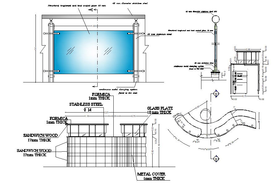 Office Table AutoCAD File with 2D Furniture Layout Plan