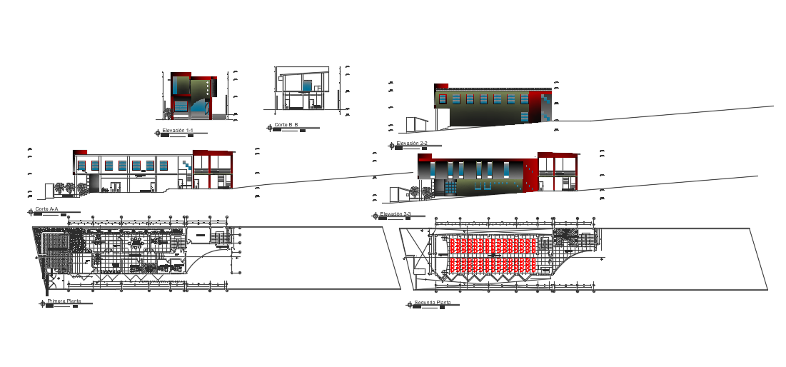 Office center dwg file