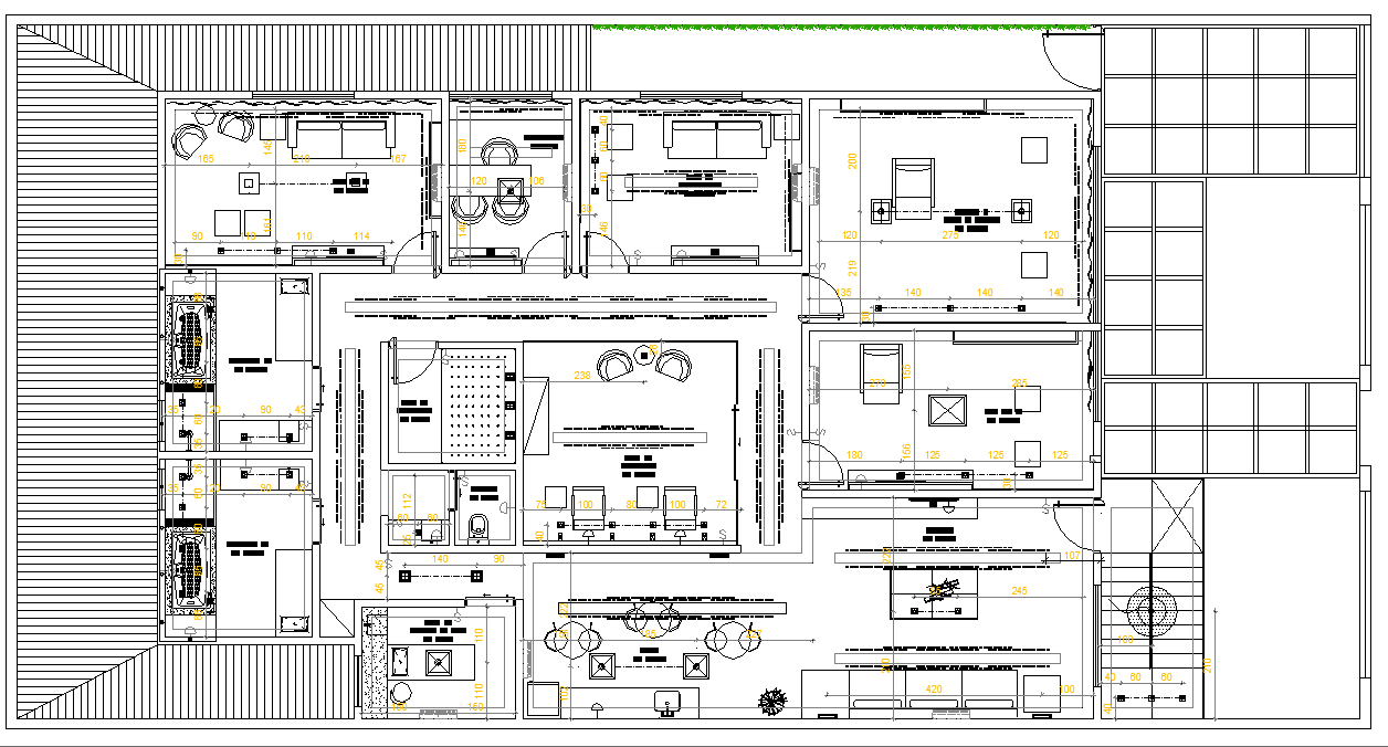 Office commercial layout file