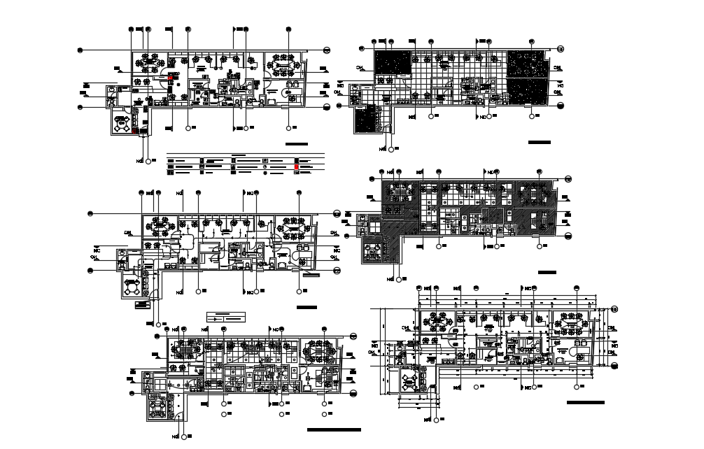Office layout plan
