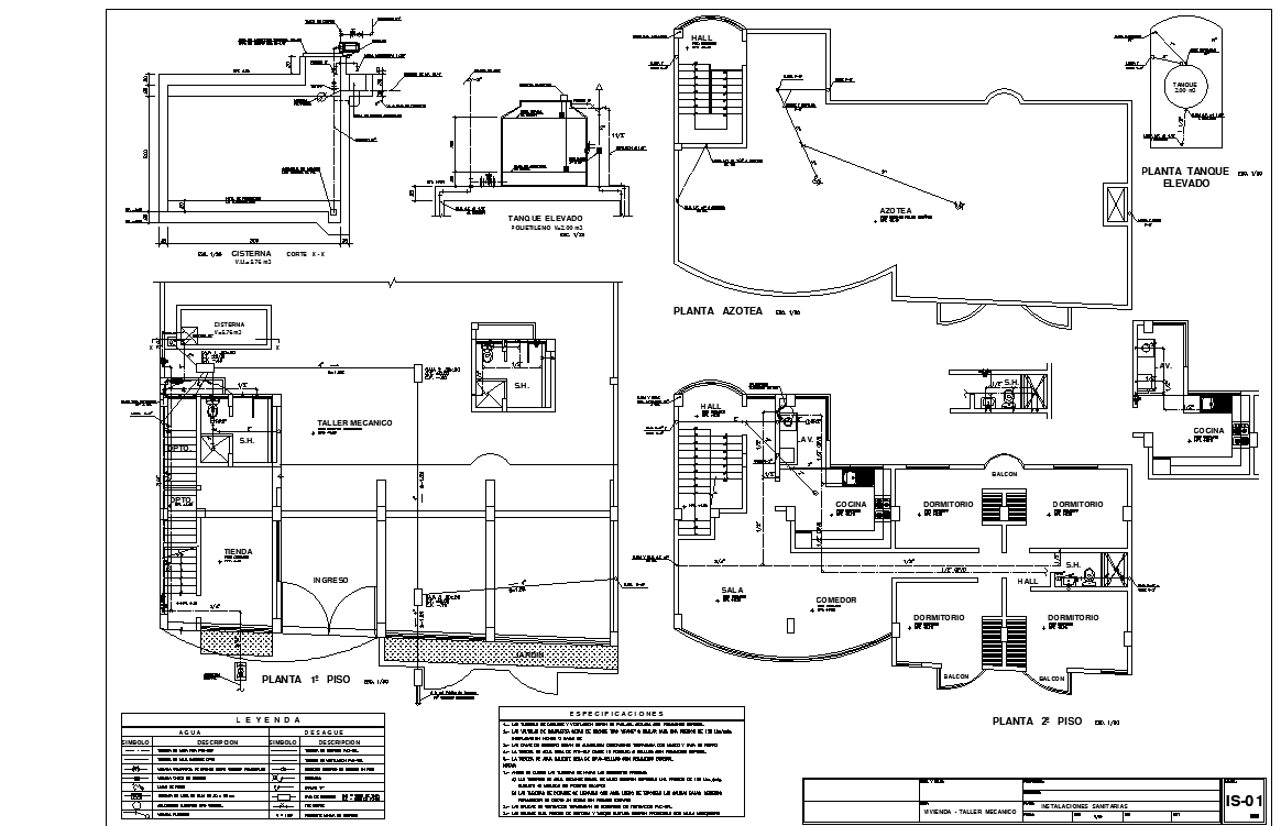 Office plan detail dwg file