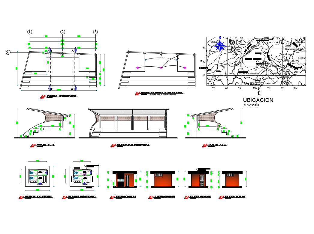 Office sanitary detailed architecture project dwg file