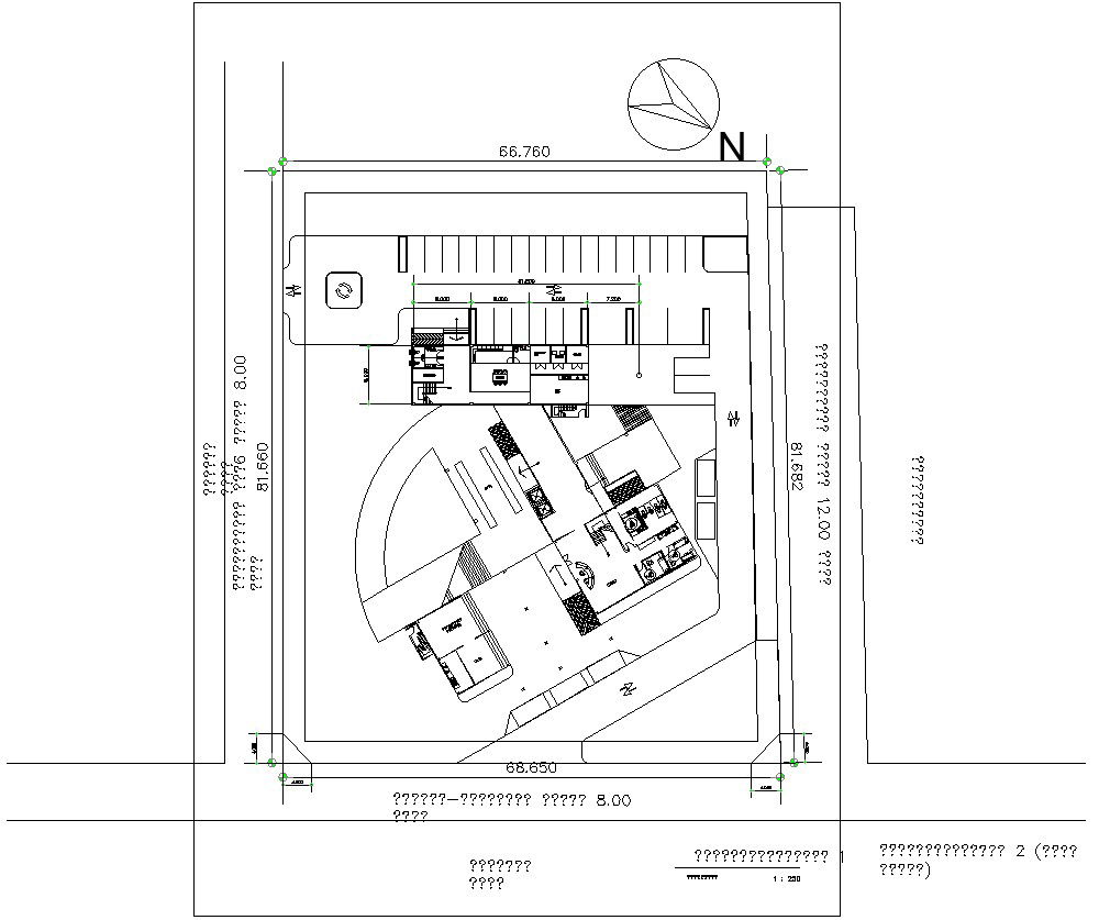 Office Architecture Layout Floor Plan Details CAD Drawing in DWG File