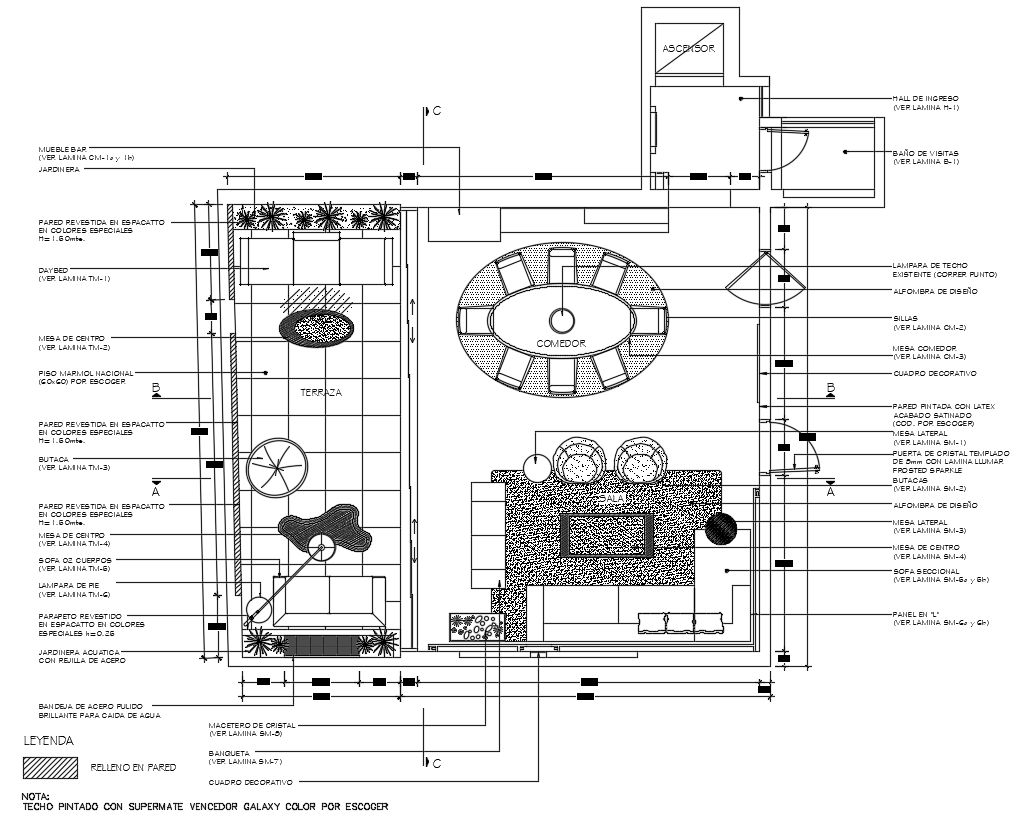 Office Interior Design Layout Plan AutoCAD Drawing Download DWG File