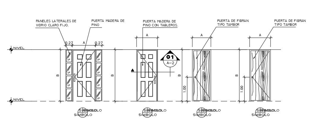 Office Table Side Section drawing Download DWG File
