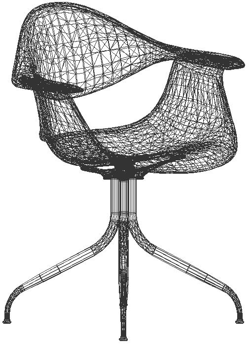 Office chair design for guests and clients dxf autocad drawing .