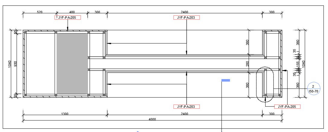 Office desk detail presented in this AutoCAD drawing file. Download this 2d AutoCAD drawing file.