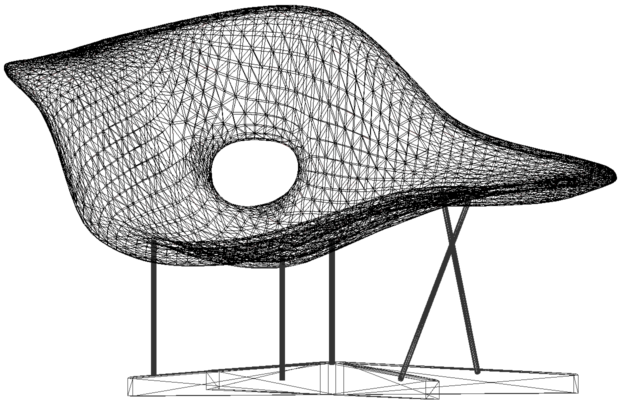 Office revolving Chair 3d model DWG AutoCAD drawing Description -