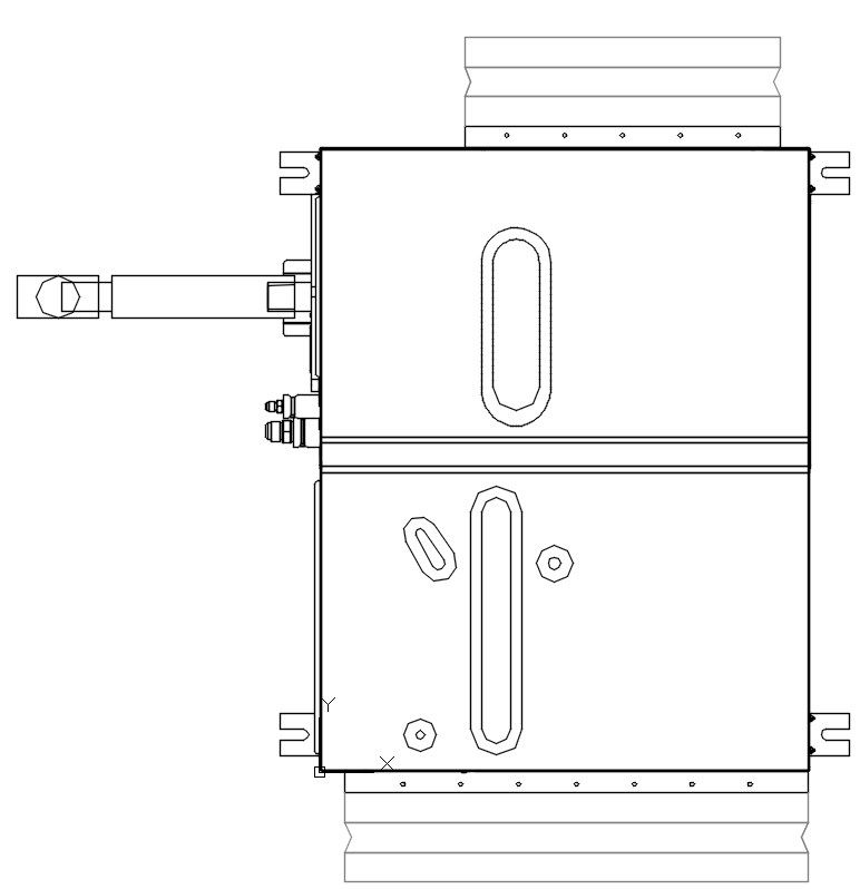 Oil Mist Separator Detail Design DWG CAD AutoCAD 2D Drawing