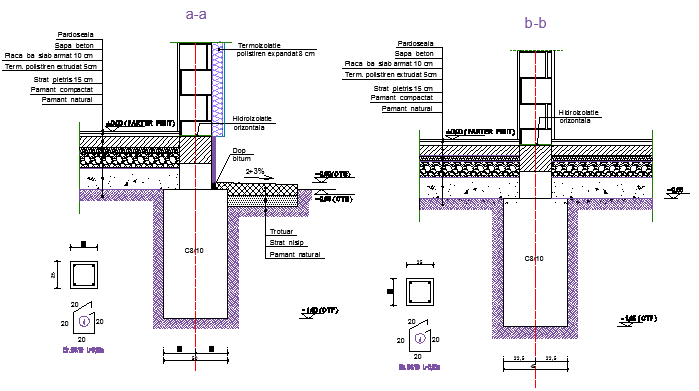 One Family Housing Architecture Project dwg file