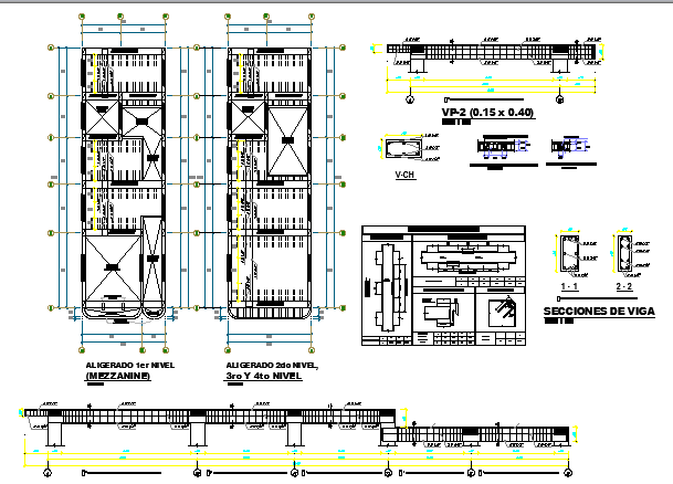 One Family Housing Construction Details dwg file