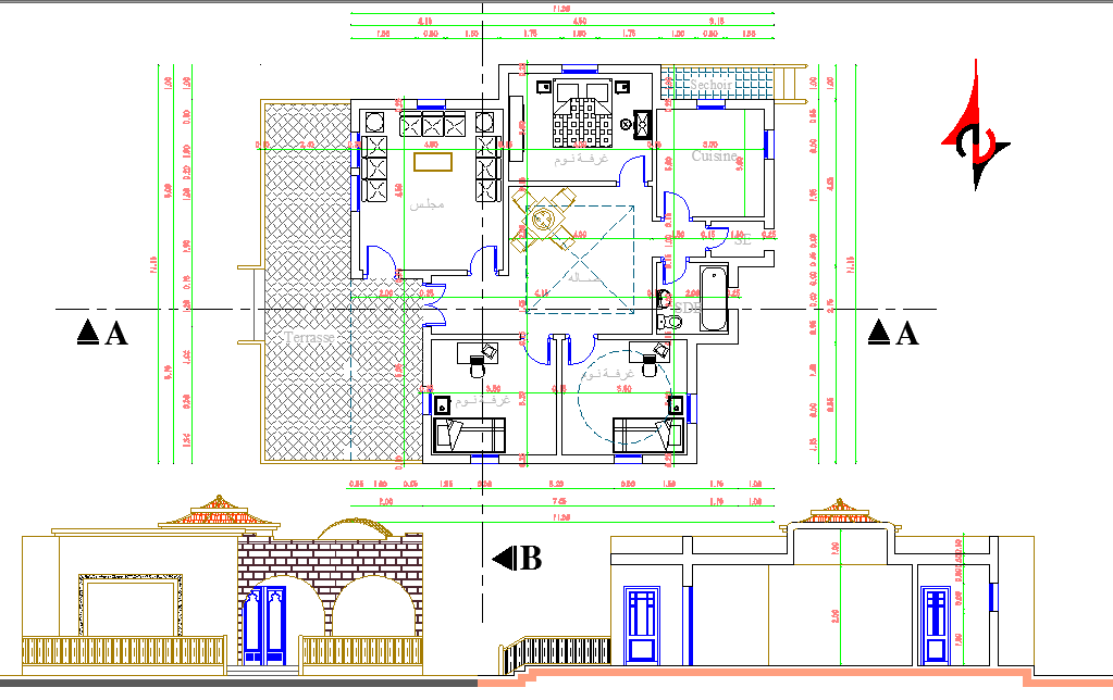 One Level House project