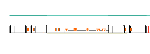 One story corporate building sectional details dwg file