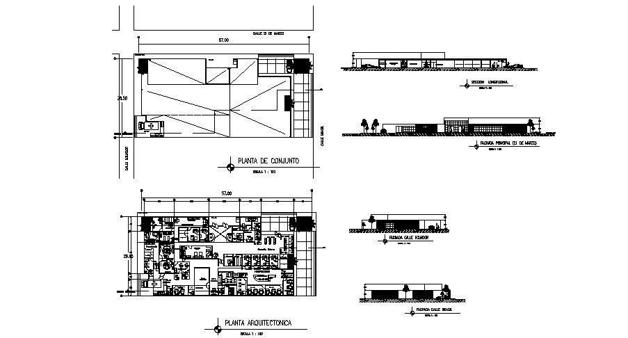 Small Hospital Design Layout In DWG File