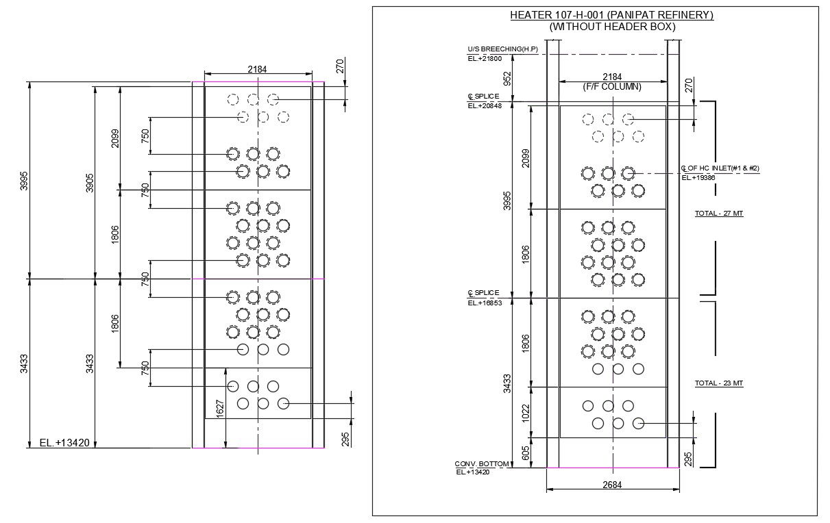 Panipat Refinery Plant AutoCAD Drawing