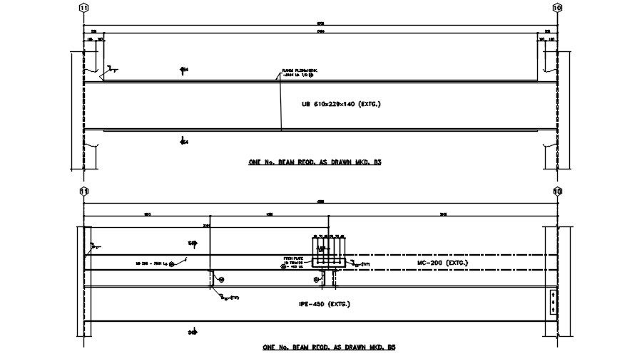 Pan supply tank typical section details 2D AutoCAD DWG drawing|CADBULL