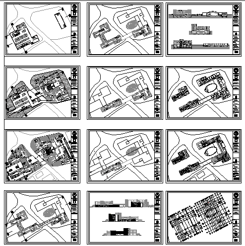 Parliament house in cyprus detailed architecture project dwg file