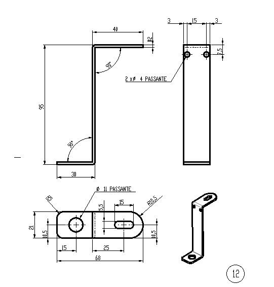 Passante typical and section plan details are given in this AutoCAD DWG drawing. Download the AutoCAD 2D DWG file.
