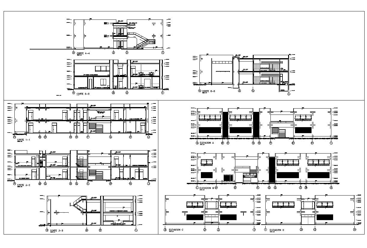 Pavilions Architecture Detail and design in autocad