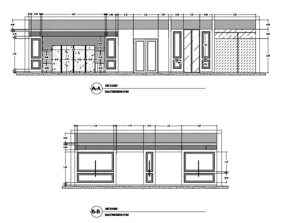Penthouse Floor Layout 2D AutoCAD CAD DWG Drawing File