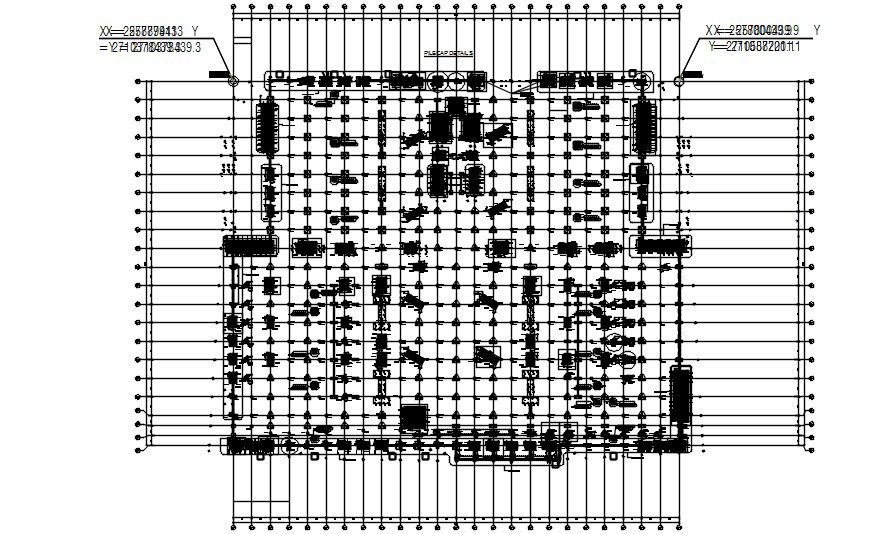 Pile cap Reinforcement section details are given in this AutoCAD Drawing File.Download the AutoCAD file now.