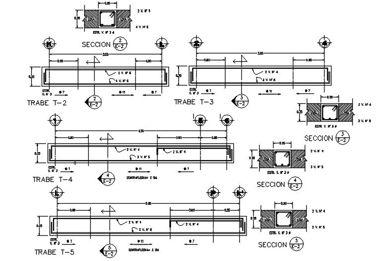 Pile cap detail drawing derived in this AutoCAD drawing file. Download the AutoCAD file.