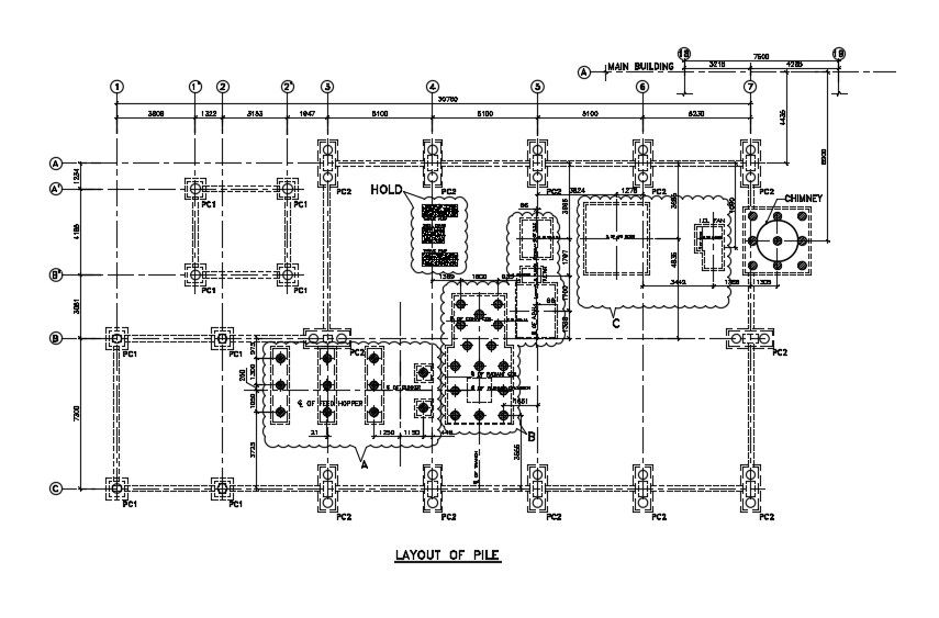 Pile detail drawing. Download cad autocad file | CADBULL