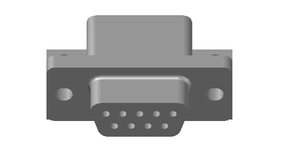 Pin connector 3d file