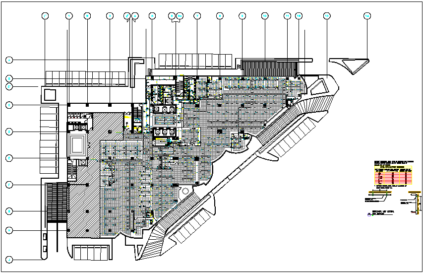 Pipe line view for corporate office L 07 dwg file