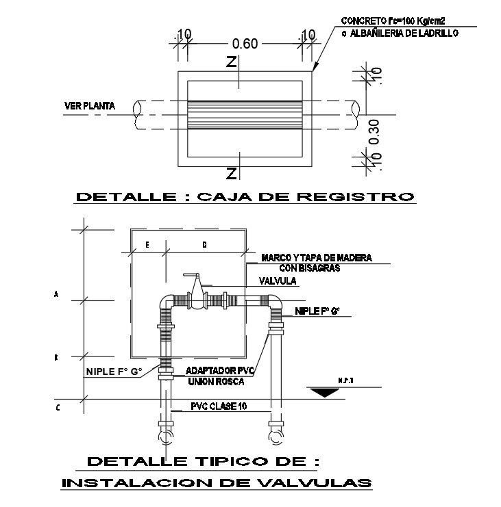 Pipe joinery detail drawing separated in this file | Download 2d autocad drawing file.