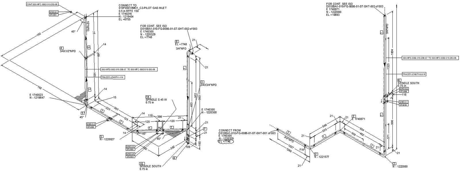 Piping Installation System Details And Design AutoCAD DWG File