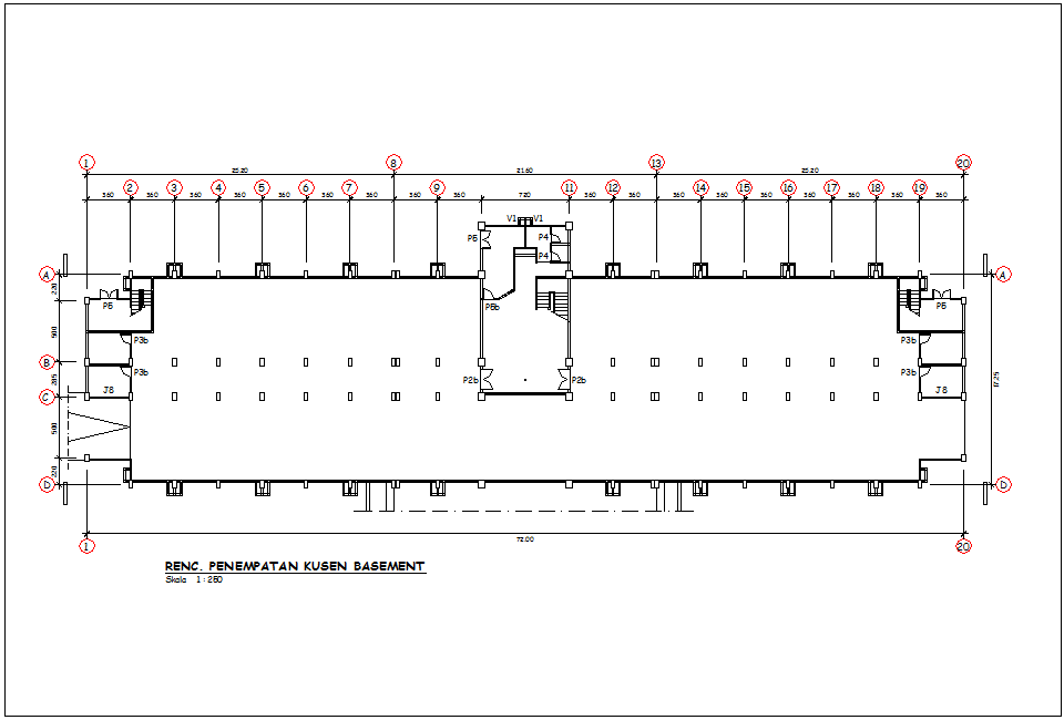 Place of kuchen basement for plan of government building dwg file