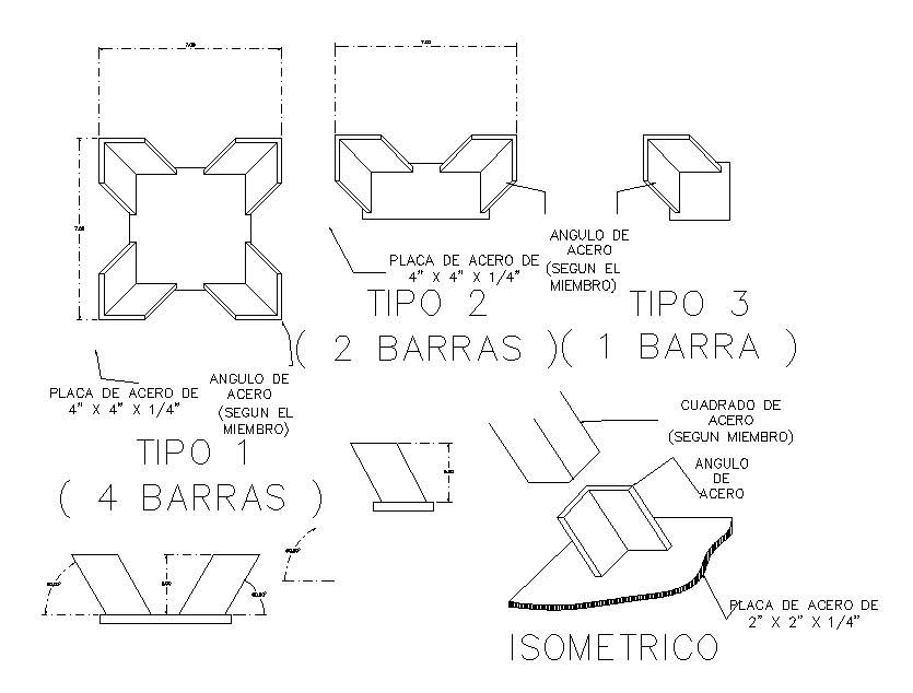 Place of steel structure detail defined in this AutoCAD file. Download this 2d AutoCAD drawing file.
