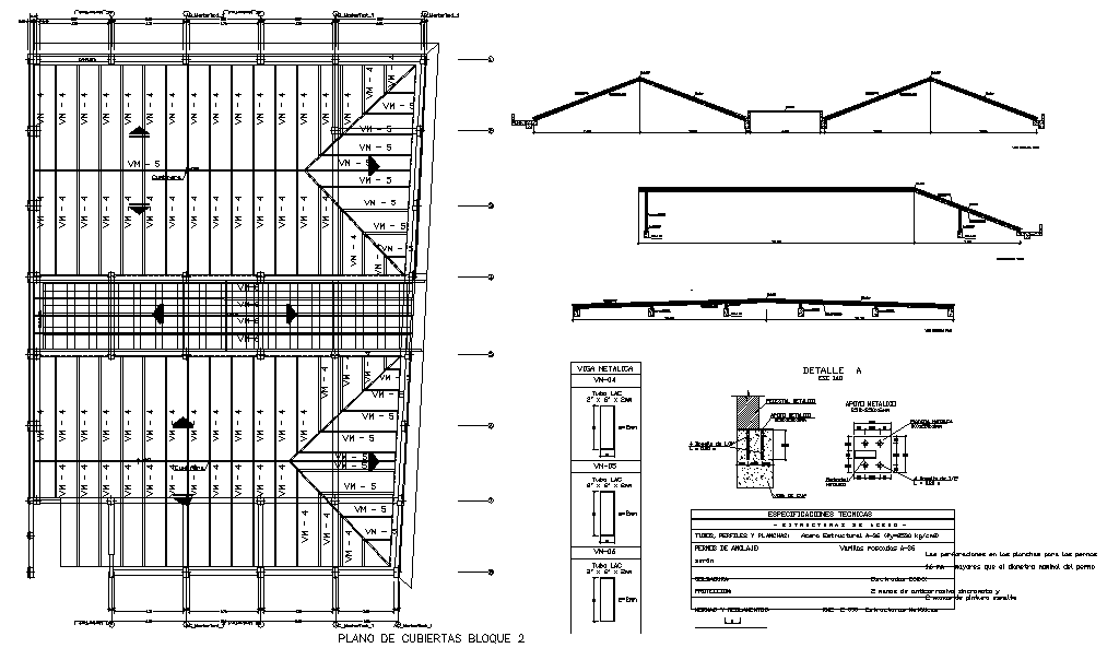 Plan, elevation and section working plan detail dwg file