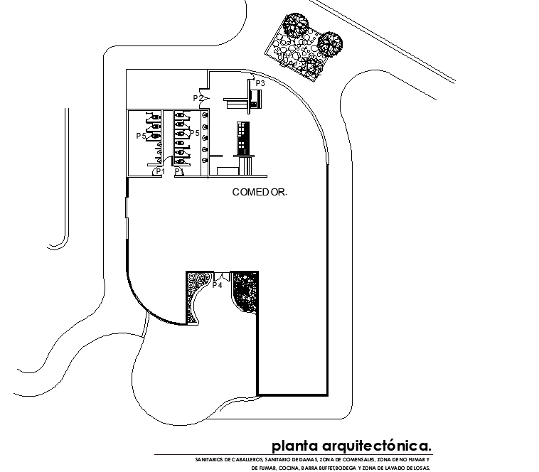 Plan architect detail dwg fil