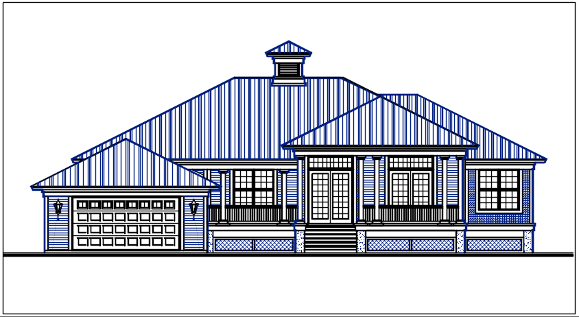 Plan elevation detail dwg files