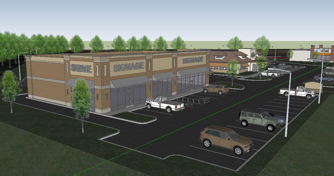 Market Floor Area Zoning Layout and Shop Grid in DWG Format File