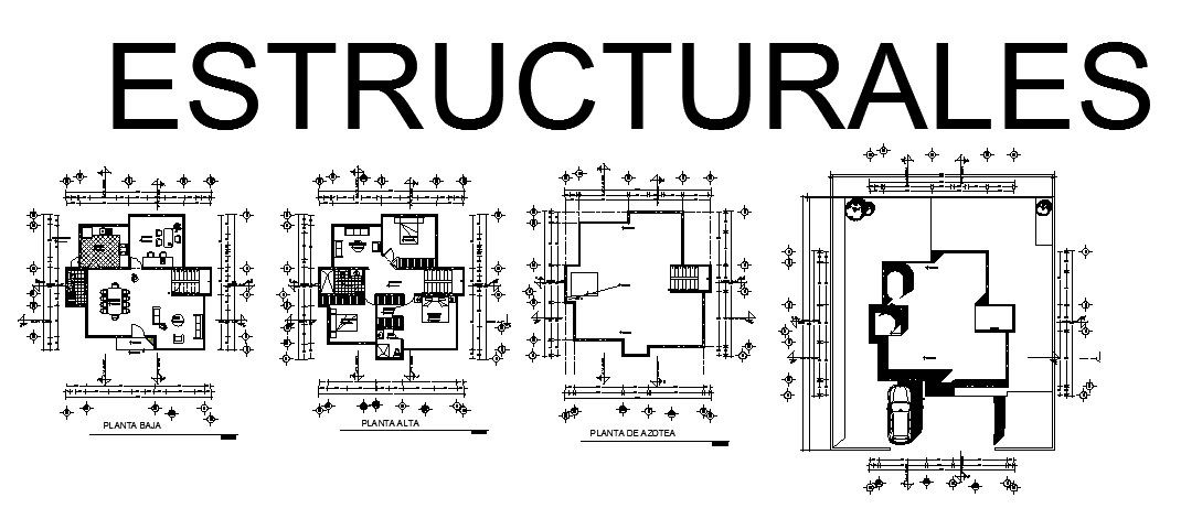 Download Free House Architecture Plan In AutoCAD File