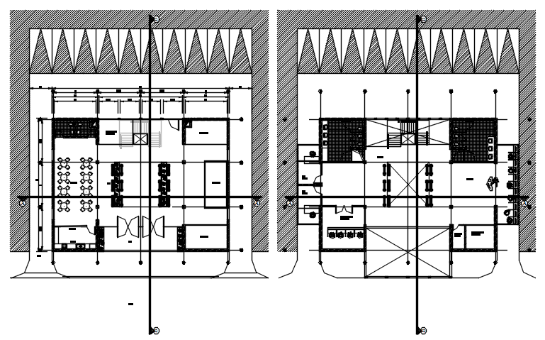 Download Free Office Floor Plan In DWG File