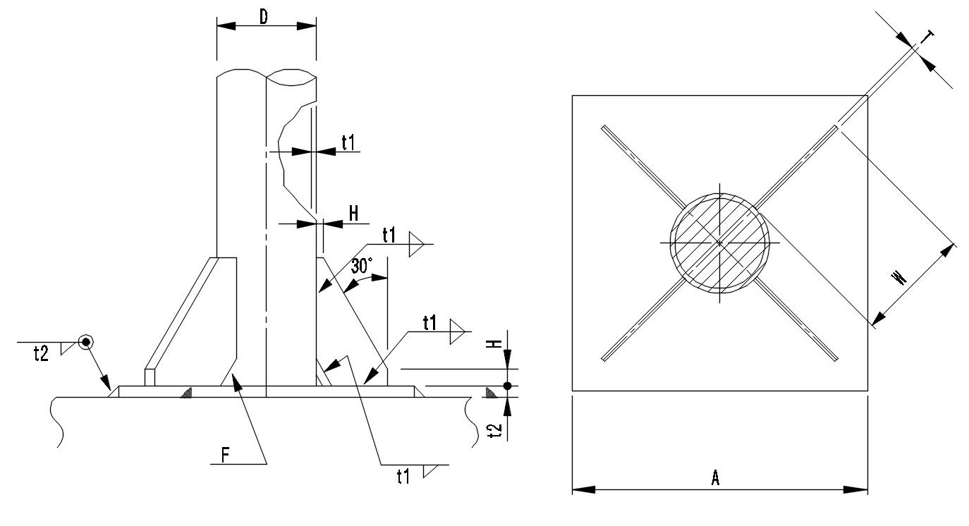 Plan and 3D design of the pipe connection in AutoCAD drawing, CAD file, dwg file