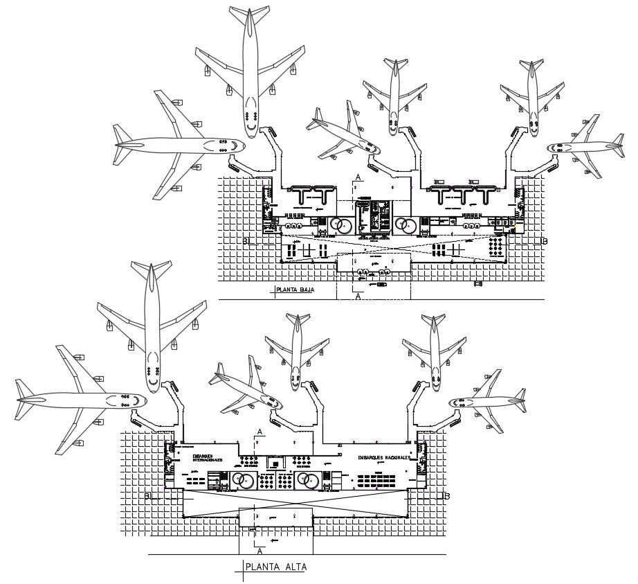 Planning and Design of Airports CAD File
