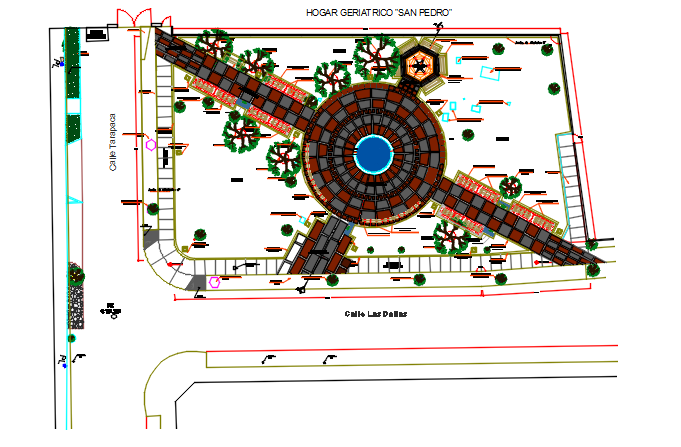 Planning detail dwg file