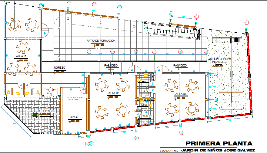 Planning detail dwg file