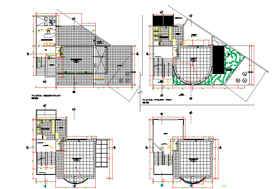 Planning detail dwg file