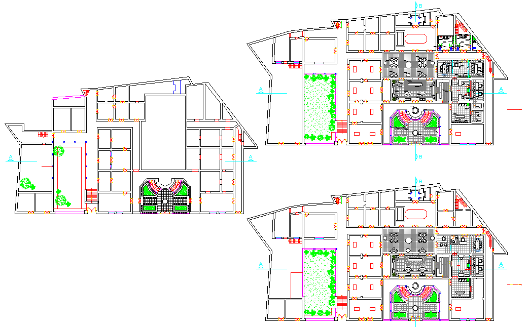Planning home autocad file