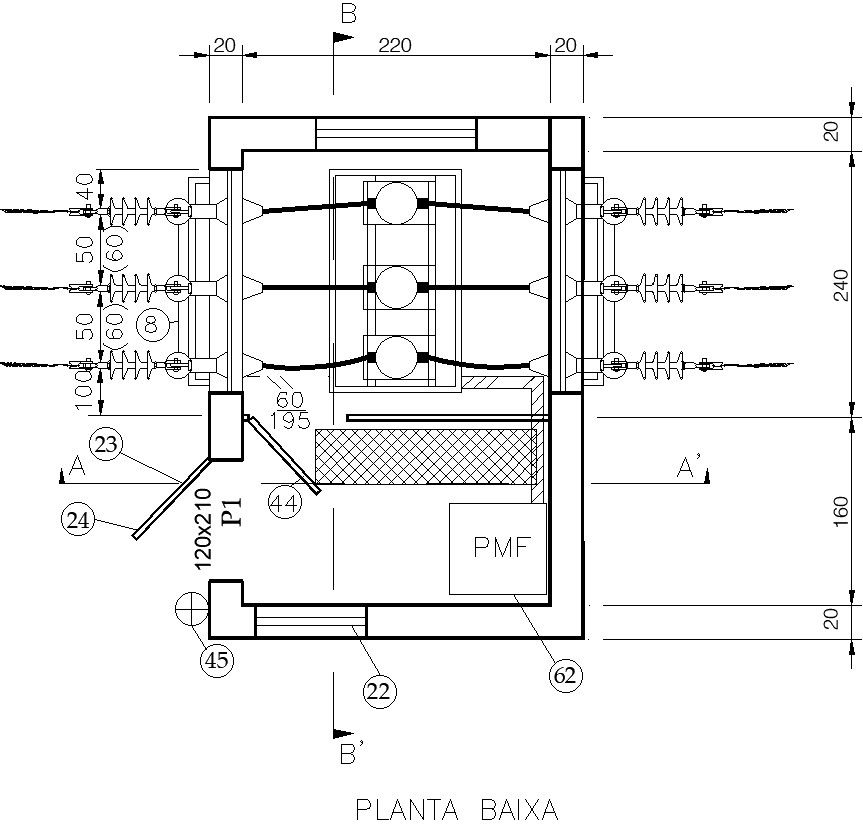 Plan of electric power distribution system